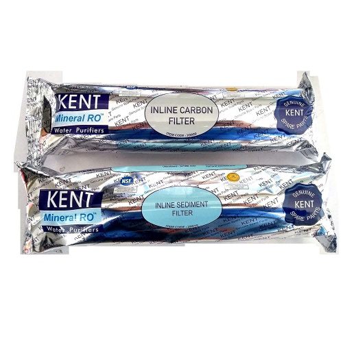 Kent Sediment Filter and Activated Carbon Filter Set Aqua Filters